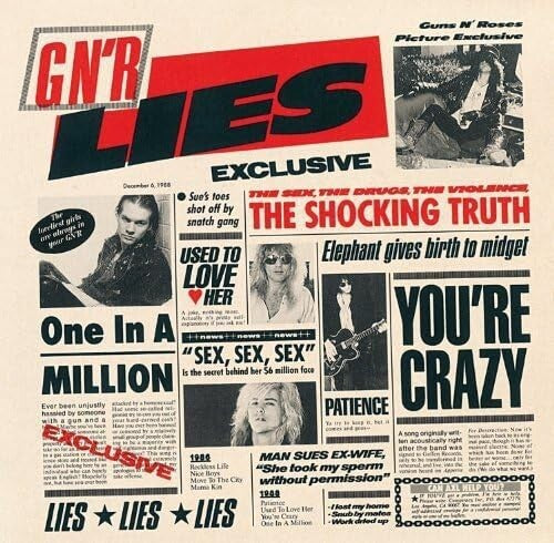 Guns N Roses CD (SHMCD) ”GnR Lies Japan NEW