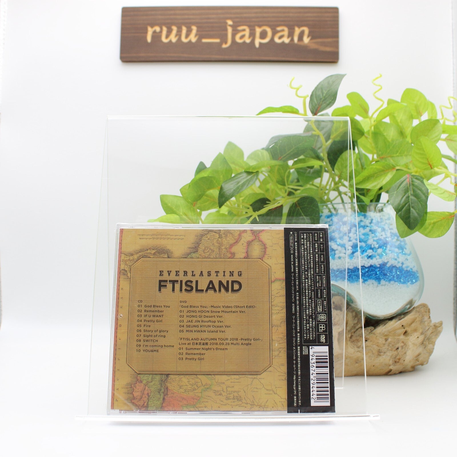 New FTISLAND EVERLASTING CD + DVD JAPAN SEALED