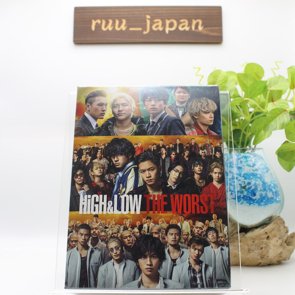 HiGH&LOW THE WORST First Limited Edition 2 Blu-ray Photobook Box Japan New