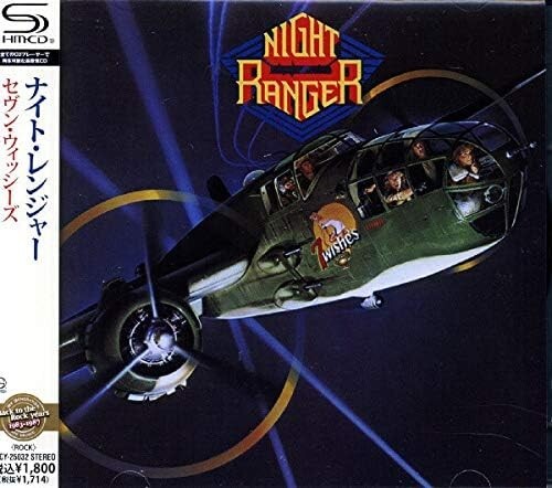 New Night Ranger CD(SHM-CD) 7 Wishes Japan OBI
