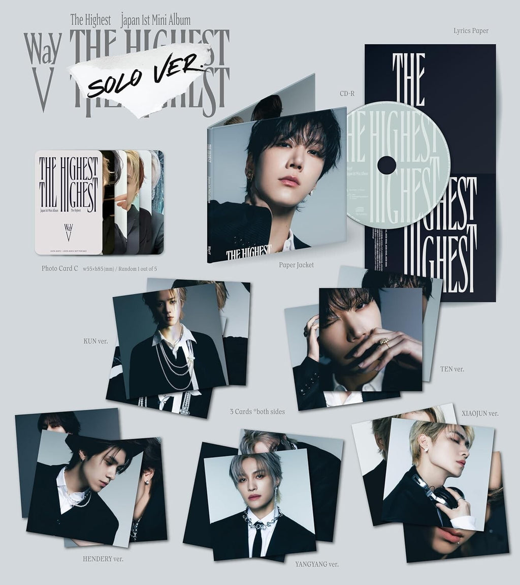 New WayV The Highest Limited Edition HENDERY Ver. CD Japan Debut Mini Album