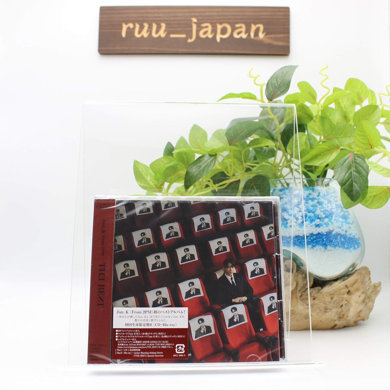 Jun.K (From 2PM) THE BEST CD+PHOTOCARD+BOOKLET JAPAN First Limited Edition B new