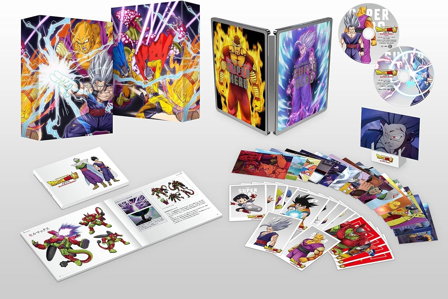 DRAGON BALL SUPER SUPER HERO [4K Ultra HD+2D] STEELBOOK JAPAN EXCLUSIVE NEW