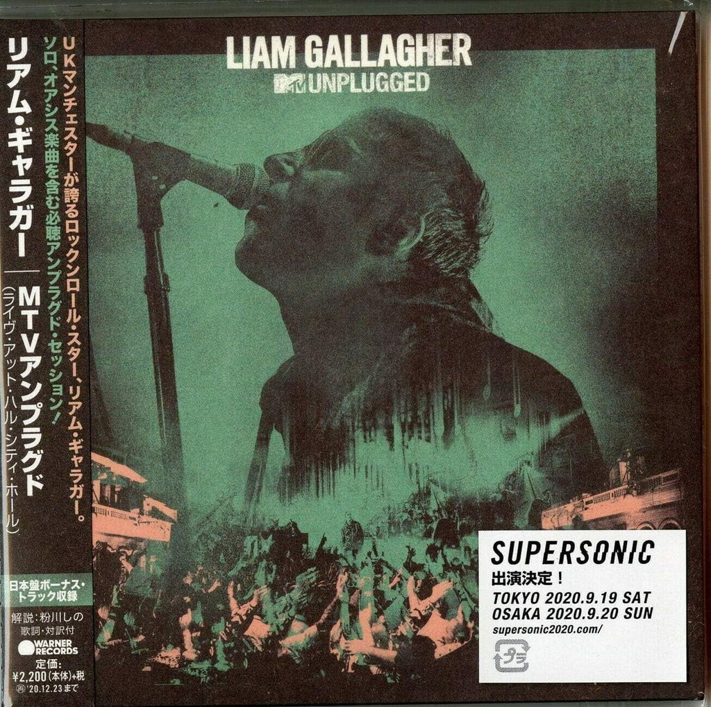 CD LIAM GALLAGHER MTV Unplugged Live At Hull City Hall with Bonus Track JAPAN C