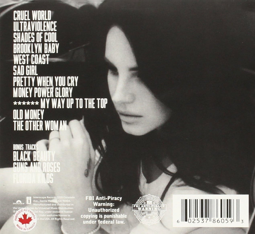Ultraviolence Lana Del Rey Japan CD 15 Tracks w/ Flipside Bonus Japanese Edition