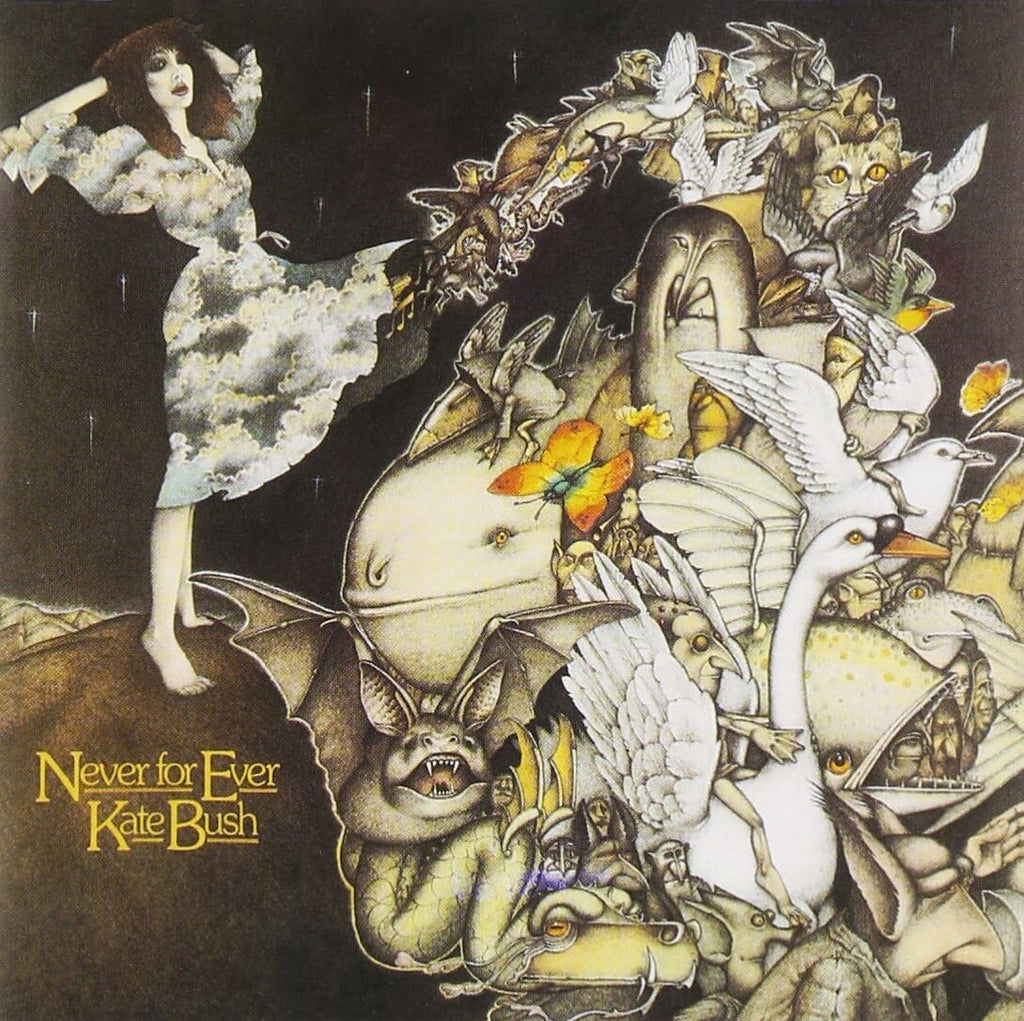 New Kate Bush CD Never For Ever Japan OBI