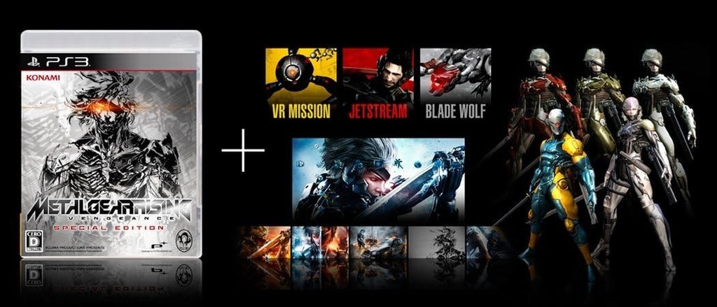New Metal Gear Rising Revengeance Special Edition Sony PlayStation3