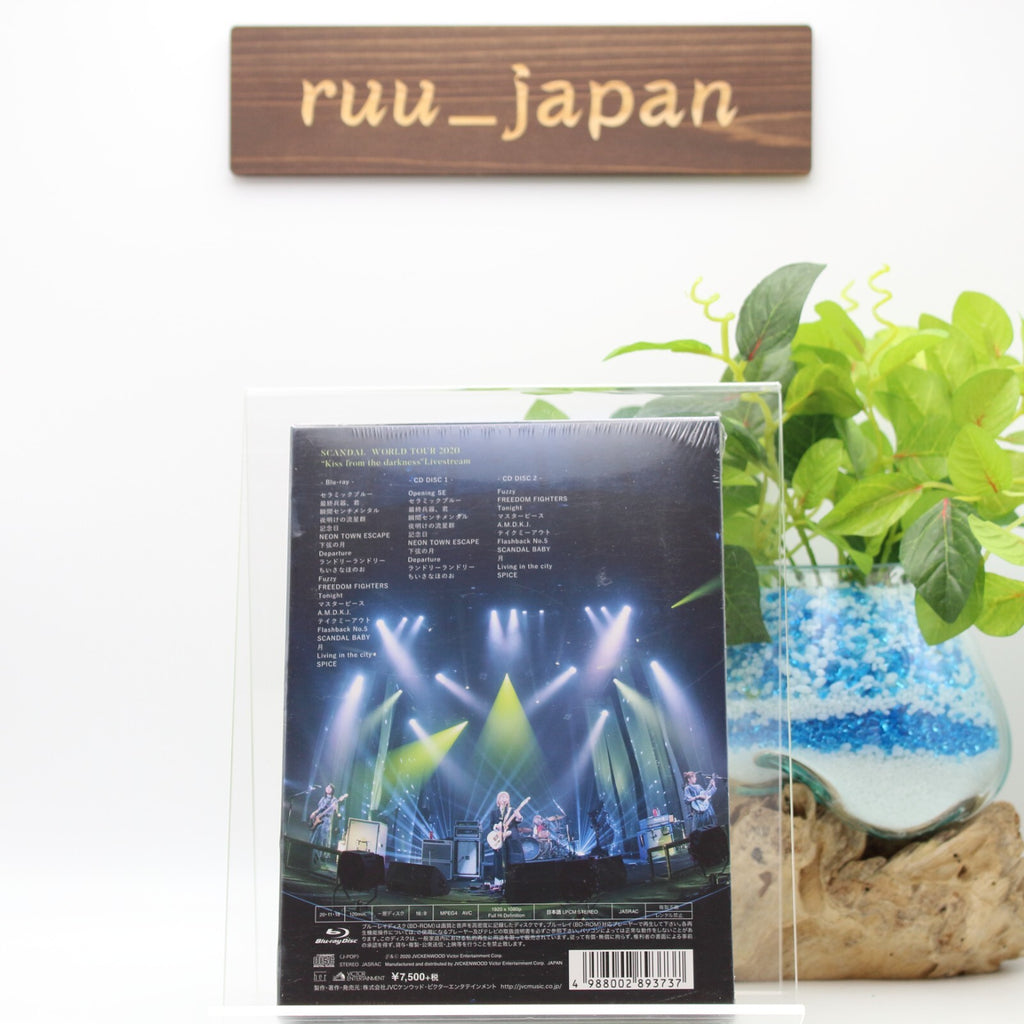 New SCANDAL WORLD TOUR 2020 Kiss from the darkness Livestream Blu-ray+2 CD