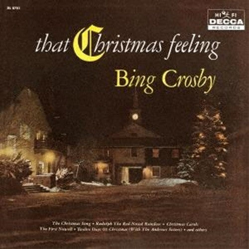 New Bing Crosby That Christmas Feeling Japan Music CD