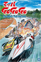 Aoshima Speed Racer: Mach 7 Full Version 1:24 Scale Model Kit NEW