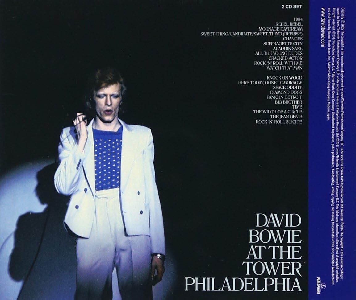 DAVID BOWIE-David Live-JAPAN 2 CD [2005 MIX] [2016 REMASTERED] New