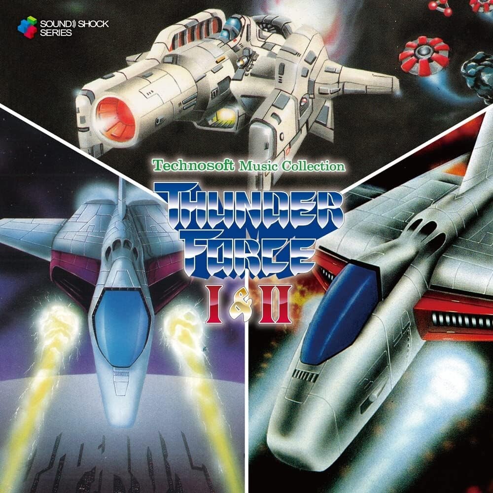 New CD Technosoft Collection OST Soundtrack THUNDER FORCE I & II Wave Master