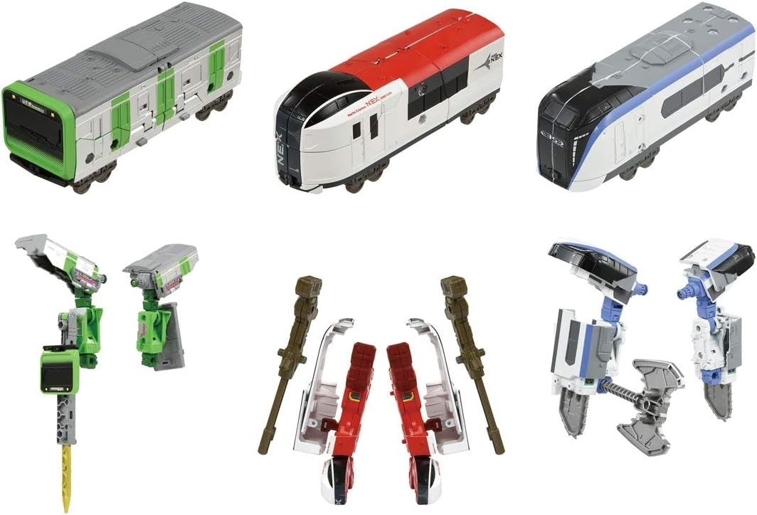Plarail Shinkansen Transforming Robot Shinkalion Z Zailiner Set NEW