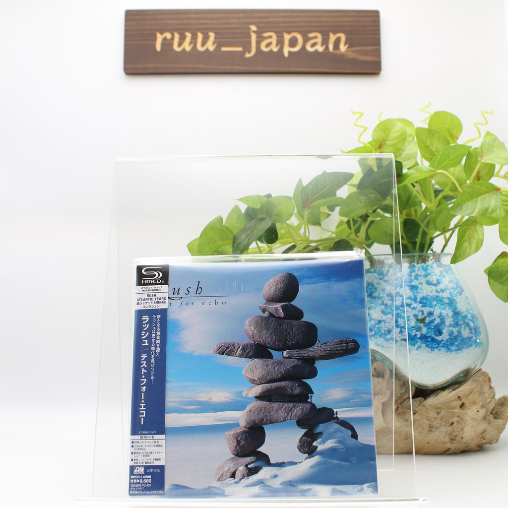 RUSH TEST FOR ECHO JAPAN MINI LP SHM CD New