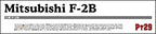 1/48 Mitsubishi F-2B # PT29 (japan import) New