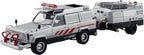 AOSHIMA Seibu Keisatsu No.7 Safari 4WD &amp Tank Truck 1/24 Scale Plastic NEW
