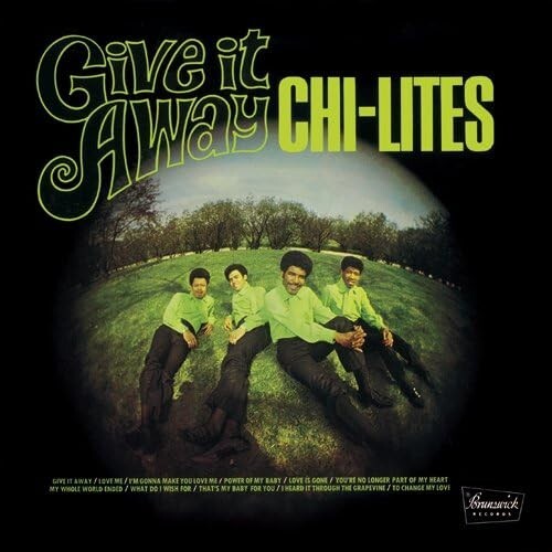 CD CHI-LITES -GIVE IT AWAY +5- from Japan New