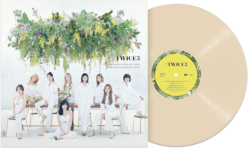TWICE #TWICE3 Limited Edition Analog Vinyl Record LP From Japan NEW