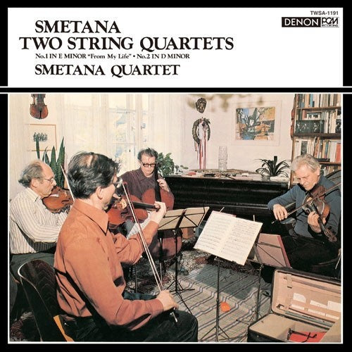 PSL Smetana Quartet Smetana Two String Quartets SACD Hybrid TOWER RECORDS NEW