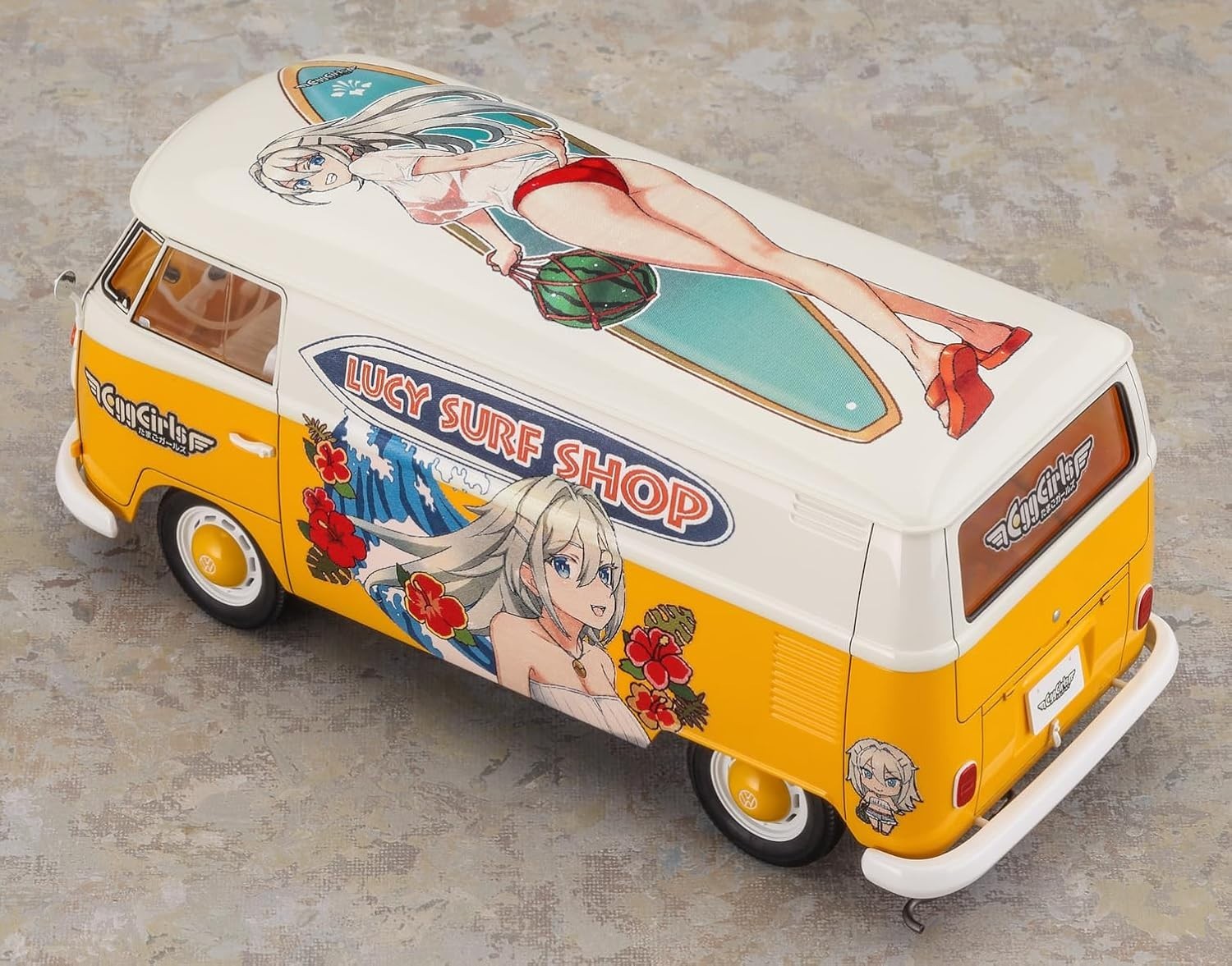 Hasegawa 1/24 Volkswagen Type 2 Delivery Van with Lucy McDonnell Figure New