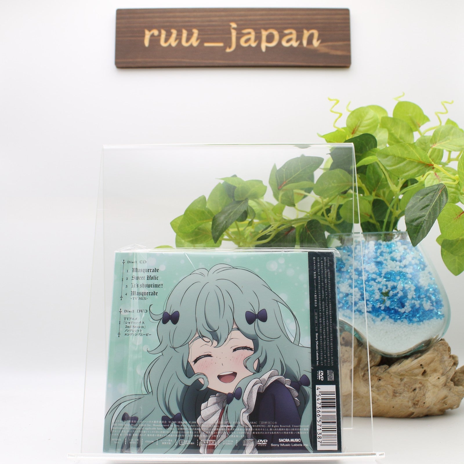 New ClariS Masquerade First Limited Edition SHADOWS HOUSE CD DVD Japan