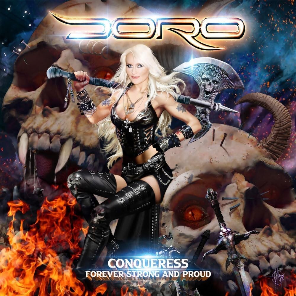 DORO Conqueress - Forever Strong And Proud Warlock Germany Heavy Metal JAPAN 2CD