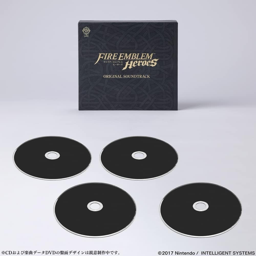 CD New FIRE Emblem Heroes 5th Anniversary Memorial Box CD Data DVD Limited