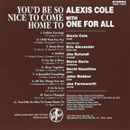 Alexis Cole Jazz Vocal CD Youd Be So Nice To Come Home To Sl New