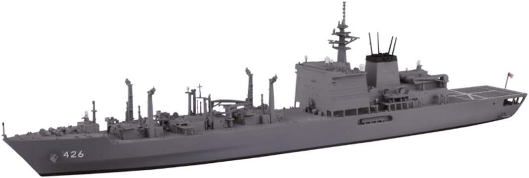 Aoshima JMSDF Oil Supply Ship Oumi 1:700 Scale Model Kit NEW