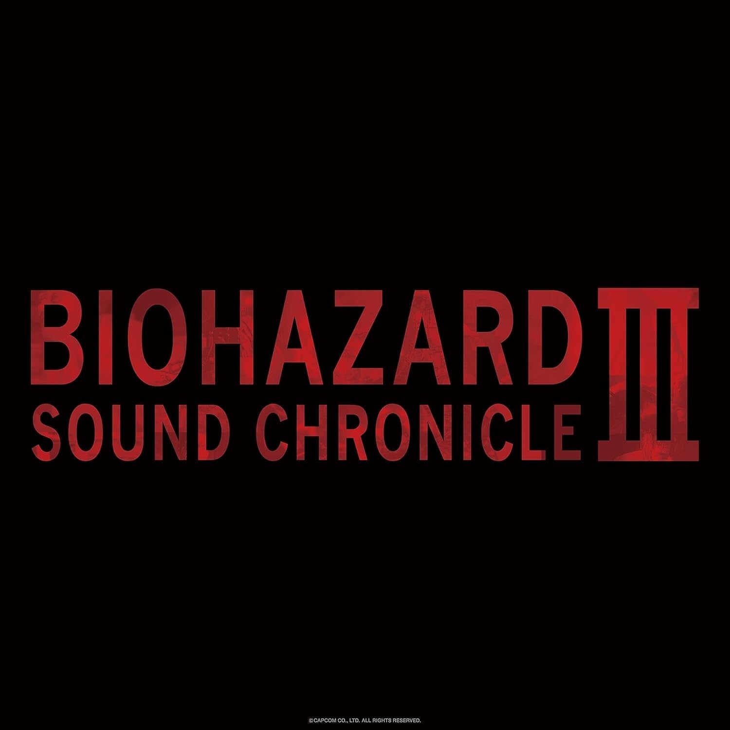 BIOHAZARD SOUND CHRONICLE III OST JAPAN 7CD New