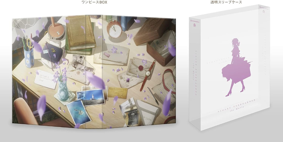 New Violet Evergarden The Movie Special Edition 4K Ultra HD UHD+Blu-ray Book