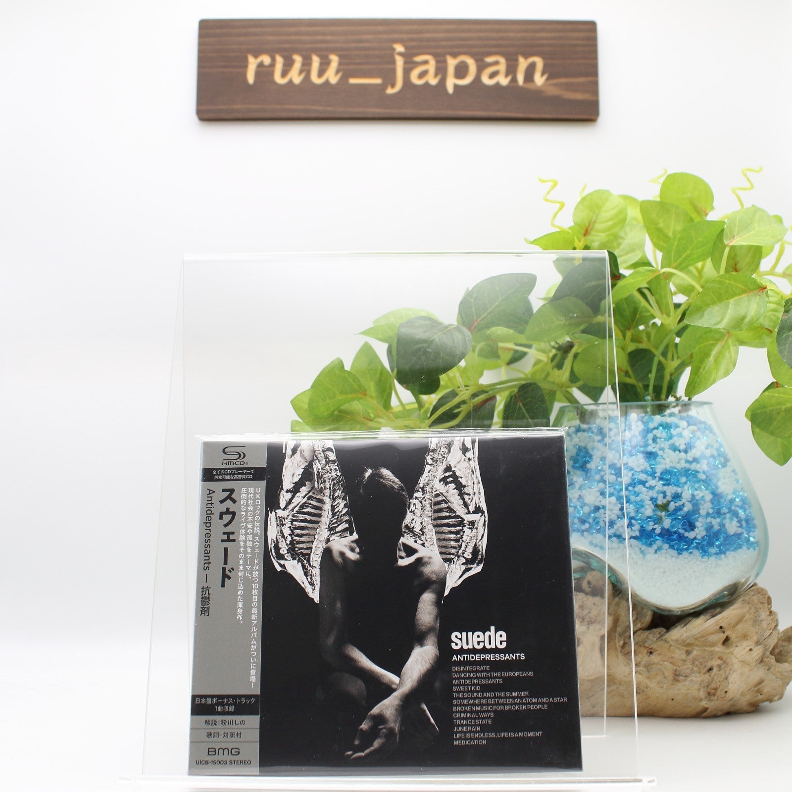 CD New SUEDE ANTIDEPRESSANTS WITH BONUS TRACK JAPAN SHM CD