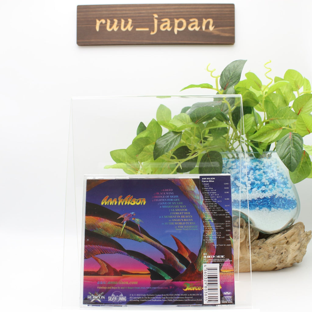 ANN WILSON Fierce Bliss + 1 JAPAN CD Heart U.S. Classic Hard Rock New