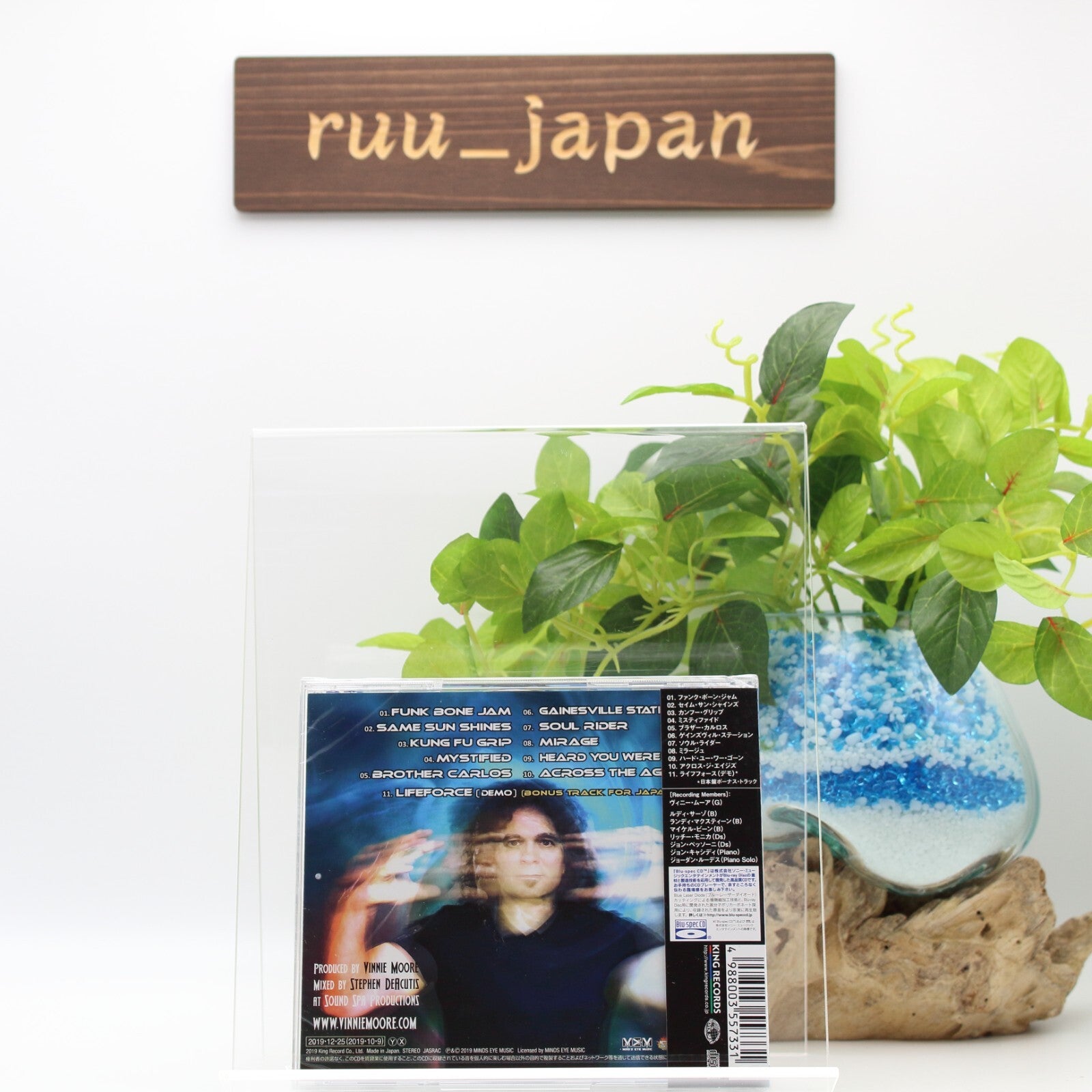 2019 VINNIE MOORE Soul Shifter WITH BONUS TRACK JAPAN CD New