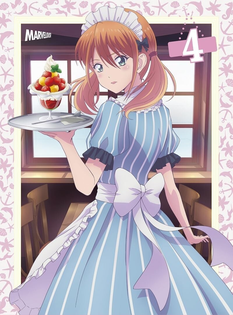 TV anime goddess Cafe Terrace Blu-ray vol.4 [Blu-ray] from JAPAN New