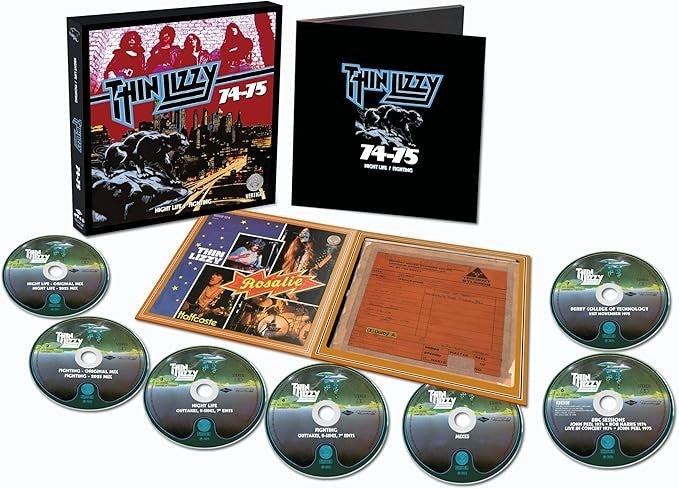 THIN LIZZY - NIGHTLIFE / FIGHTING (7 CD)