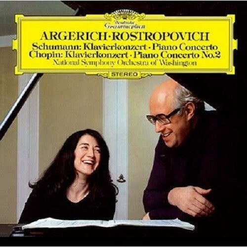 Argerich Rostropovich Schumann Chopin Piano Con SACD Hybrid TOWER RECORDS NEW
