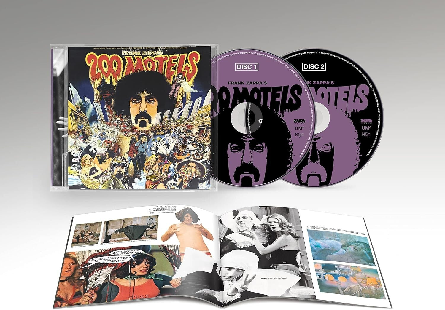 CD Frank Zappa 200 Motels (Original Soundtrack 50th Anniversary 2CD Edition)