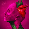 CD New KIZU-STRAWBERRY BLUE [TYPE-A]-JAPAN CD+BOOK