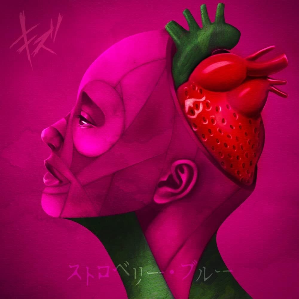 CD New KIZU-STRAWBERRY BLUE [TYPE-A]-JAPAN CD+BOOK