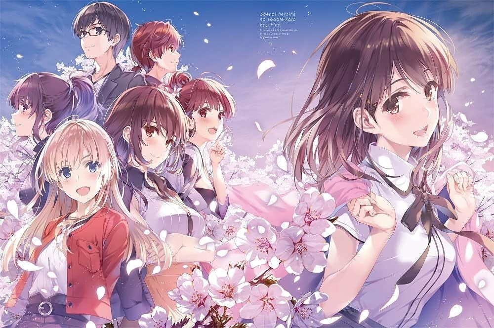 Blu-ray Saekano Fes Fine glory moment Limited w/ CD Saenai Heroine no Sodatekata
