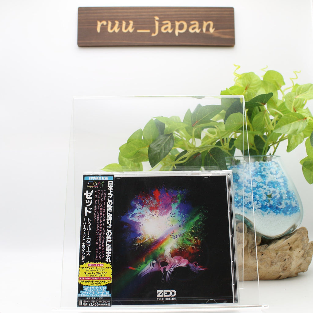 TRUE COLORS - PERFECT EDITION Zedd CD New Japan