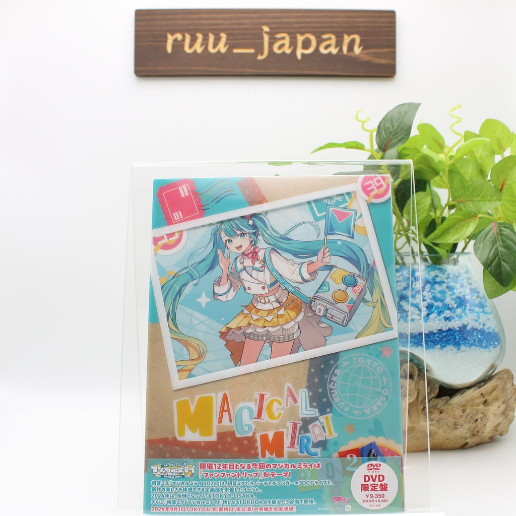Hatsune Miku Magical Mirai 2024 Limited Edition 2 DVD Book Photo Card Japan New