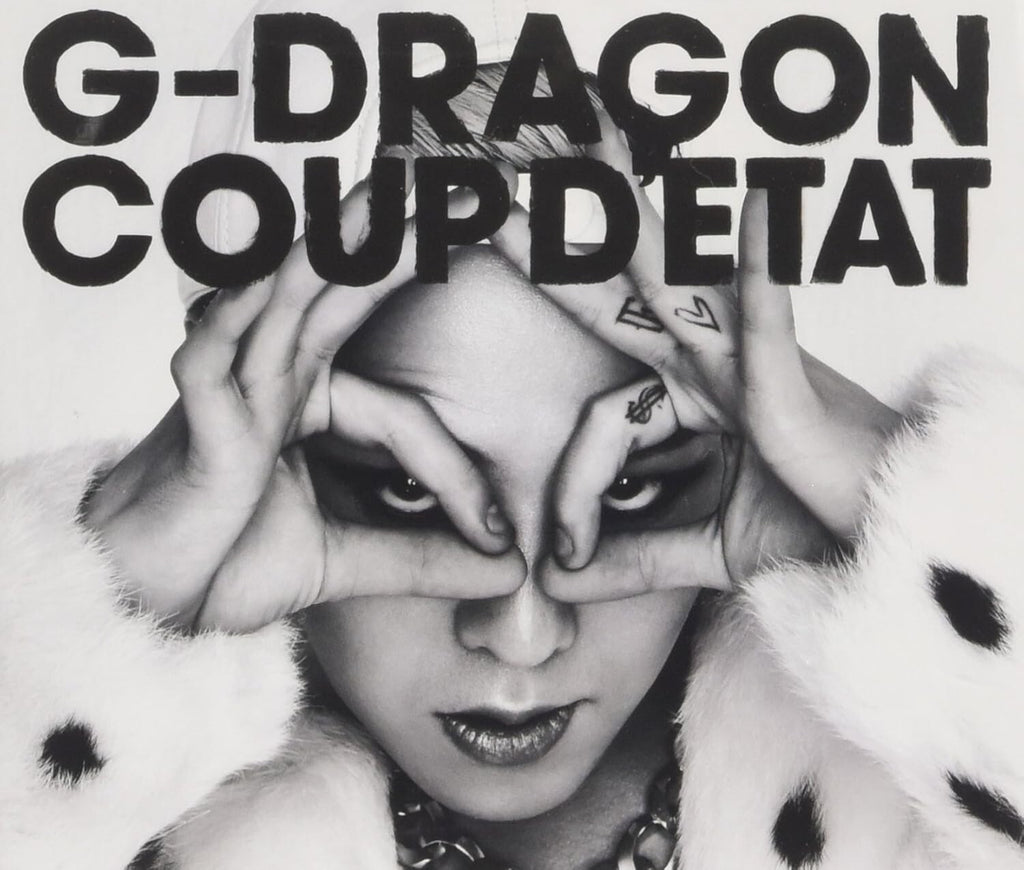 New G-DRAGON (from BIGBANG) COUP DETAT [+ONE OF A KIND & HEARTBREAKER]2CD+DVD
