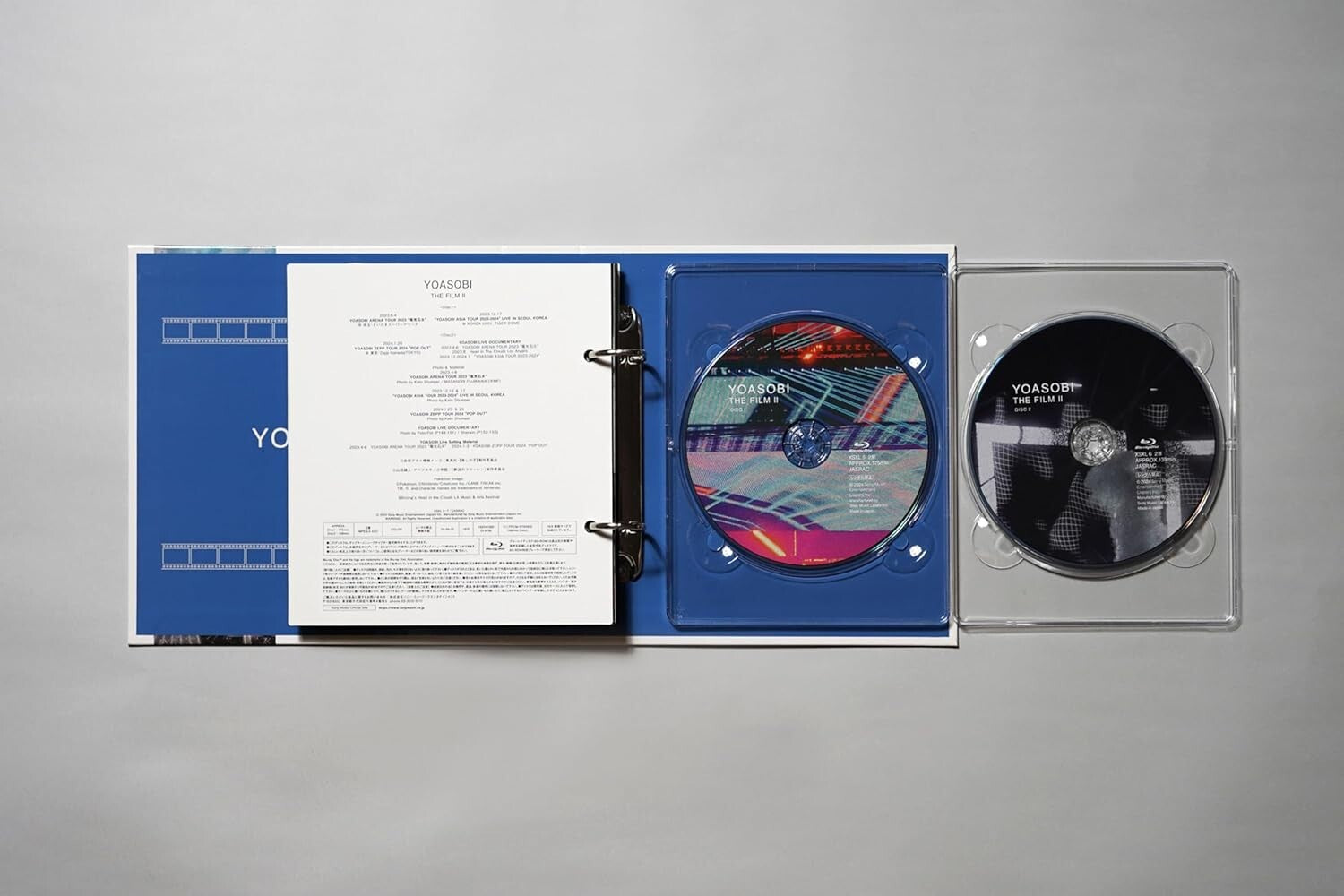 YOASOBI THE FILM 2 Blu-ray Limited Edition Special Binder Live Photobook New