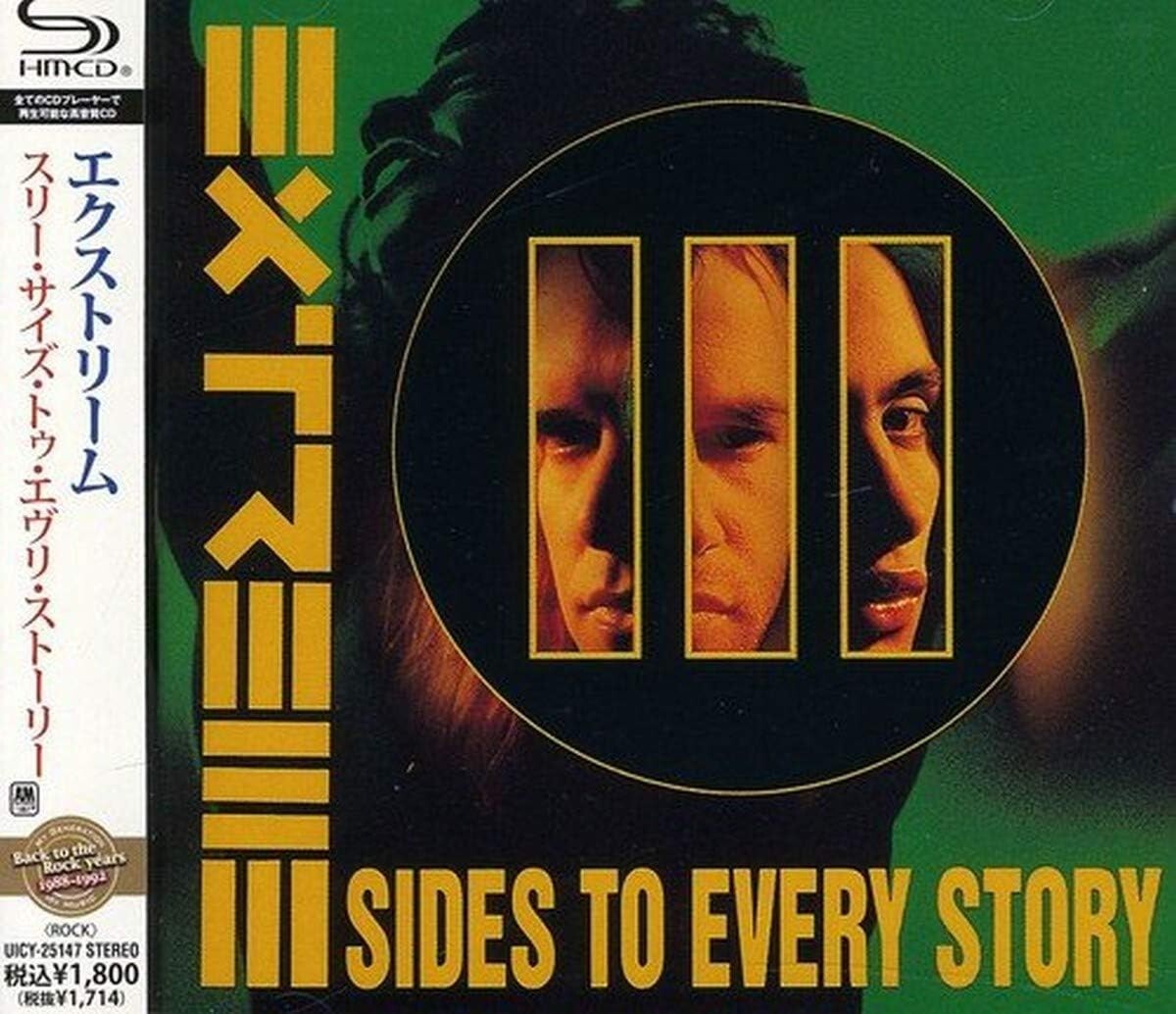 New Extreme CD(SHM-CD) III Sides To Every Story Japan OBI E
