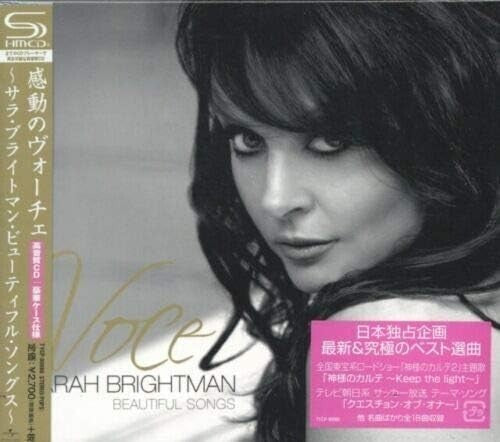 New Sarah Brightman SHM-CD Voce ~ Beautiful Songs Japan OBI