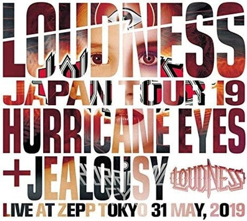 New LOUDNESS TOUR 2019 HURRICANE EYES + JEALOUSY LIVE 2 CD + DVD SET