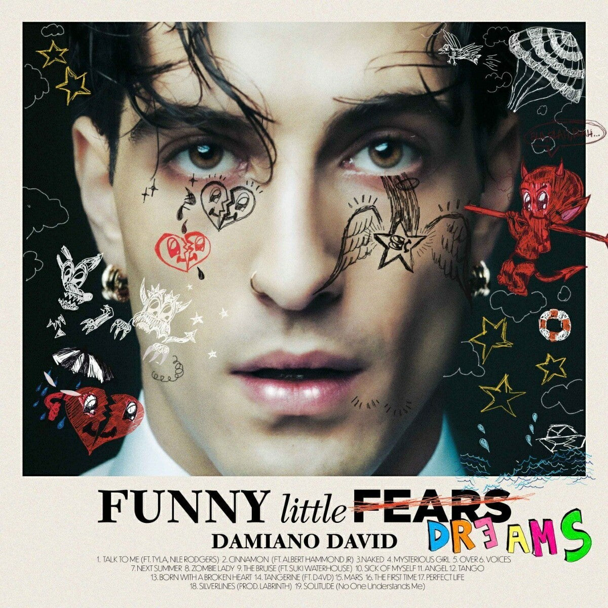 Damiano David Funny Little Dreams CD Standard  BT Japan Limited Edition CD NEW