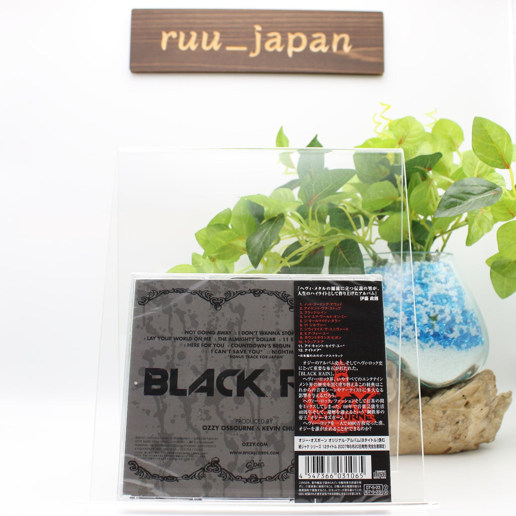 OZZY OSBOURNE BLACK RAIN JAPAN CD+2 From Japan NEW